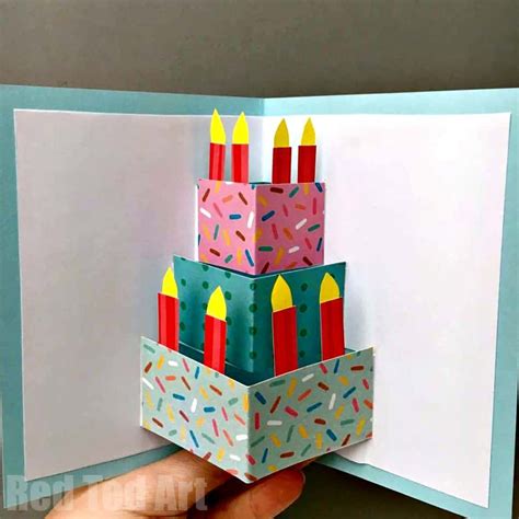 pop up birthday card diy